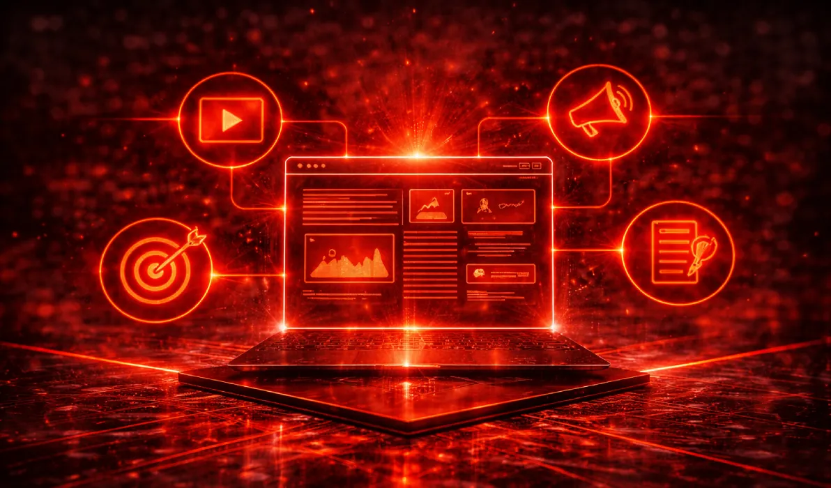 obrazek ilustrujący content marketing