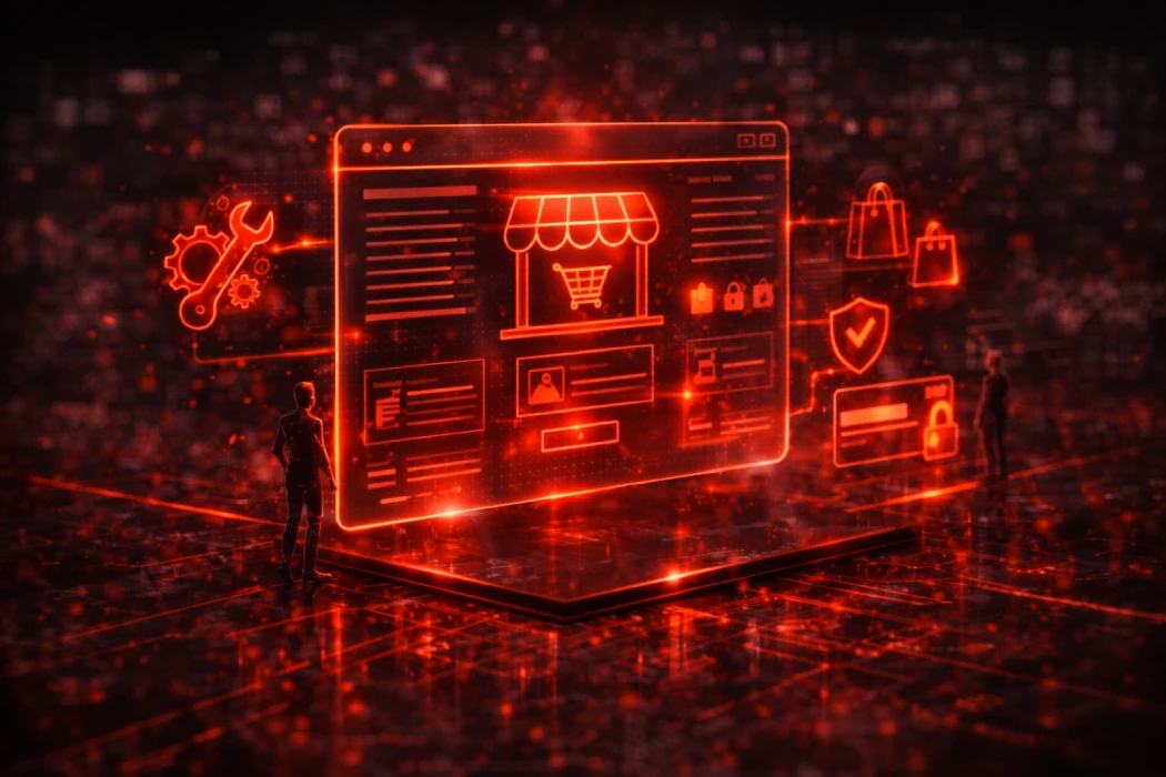 obrazek ilustrujący zakładanie sklepu online