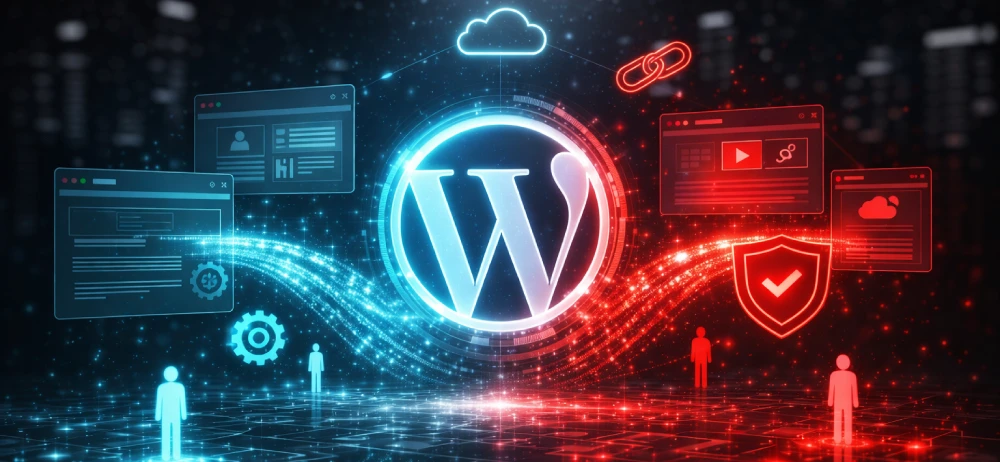 obrazek ilustrujący wordpress