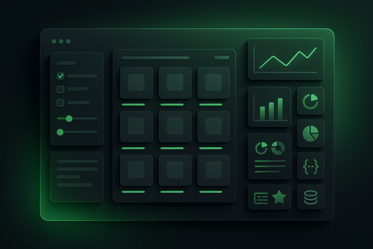 Wizualizacja średniego sklepu internetowego